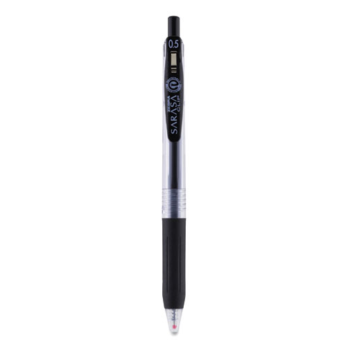 Sarasa Clip Gel Pen, Retractable, Fine 0.5 mm, Assorted Ink and Barrel Colors, 20/Pack