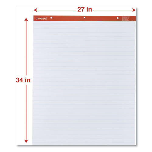 Image of Easel Pads/Flip Charts, Presentation Format (1" Rule), 27 x 34, White, 50 Sheets, 2/Carton
