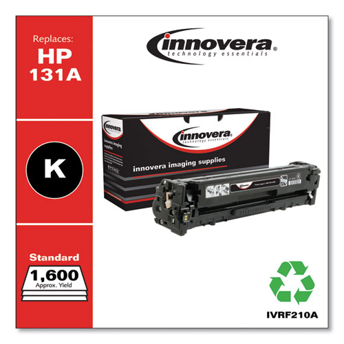 REMANUFACTURED BLACK TONER, REPLACEMENT FOR HP 131A (CF210A), 1,400 PAGE-YIELD