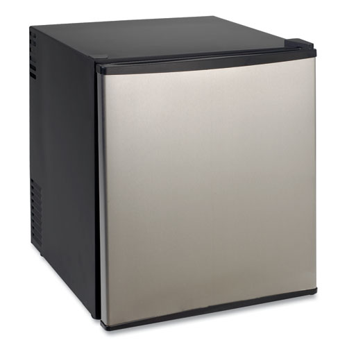 1.7 CU.FT SUPERCONDUCTOR COMPACT REFRIGERATOR, BLACK/STAINLESS STEEL