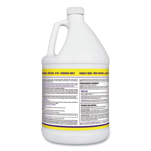 Image of Clean Finish Disinfectant Cleaner, 1 gal Bottle, Herbal, 4/CT