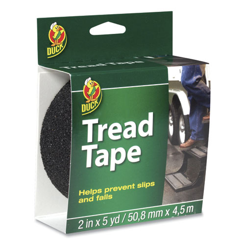 Image of Duck® Tread Tape, 2" X 5 Yds, 3" Core, Black