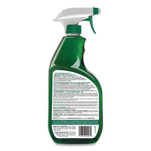 Image of Simple Green® Industrial Cleaner And Degreaser, Concentrated, 24 Oz Spray Bottle, 12/Carton
