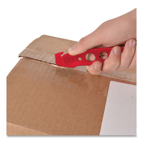 Image of Safety Cutter, 5.75", Red, 5/Pack