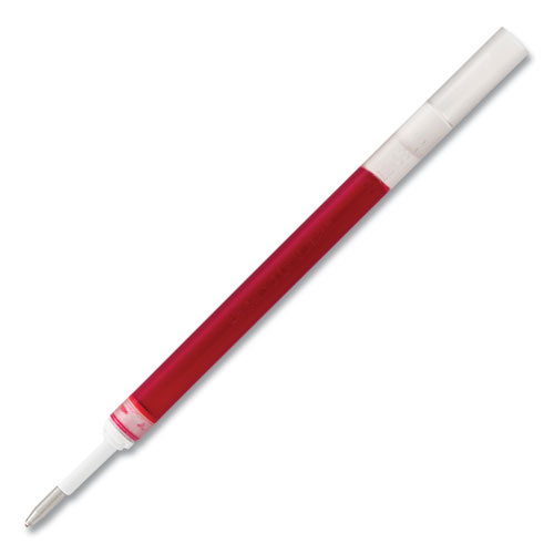 REFILL FOR PENTEL ENERGEL RETRACTABLE LIQUID GEL PENS, CONICAL TIP, BOLD POINT, RED INK