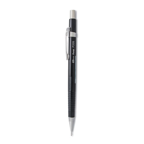 Sharp Mechanical Pencil, 0.5 mm, HB (#2), Black Lead, Black Barrel