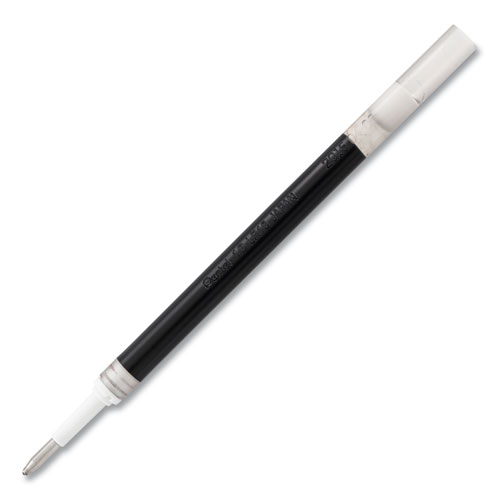 Image of Refill for Pentel EnerGel Retractable Liquid Gel Pens, Bold Conical Tip, Black Ink