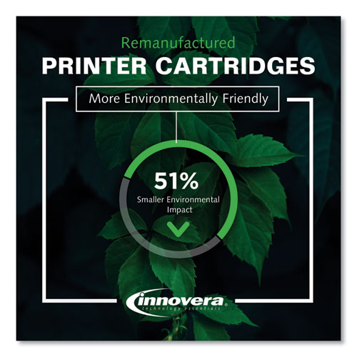Remanufactured Black Toner Cartridge, Replacement for HP 507A (CE400A), 5,500 Page-Yield
