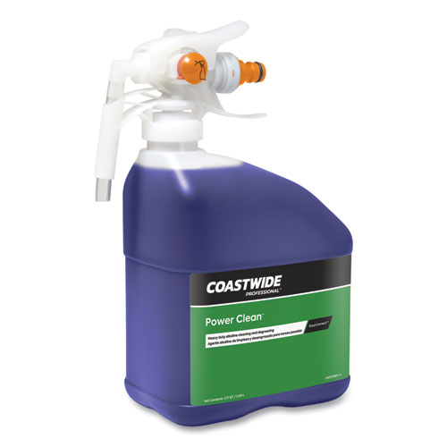 Image of Coastwide Professional™ Power Clean Heavy-Duty Cleaner-Degreaser Concentrate For Easyconnect Systems, Grape Scent, 101 Oz Bottle, 2/Carton