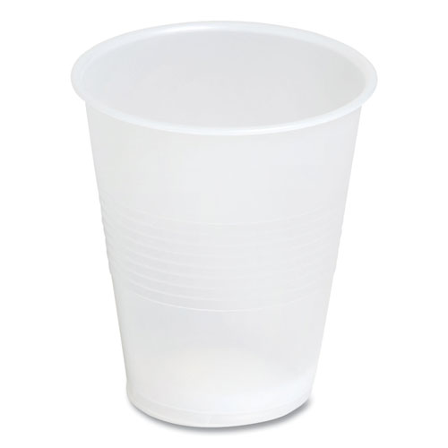 Image of Perk™ Plastic Cold Cups, 7 Oz, Clear, 100/Pack