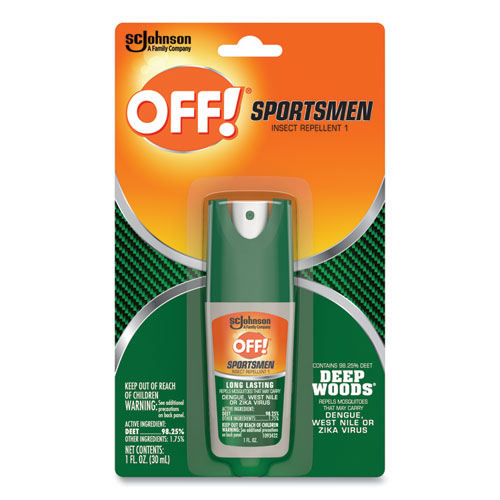 Deep Woods Sportsmen Insect Repellent, 1 oz Spray Bottle