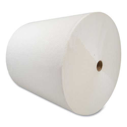 Valay Proprietary TAD Roll Towels, 1-Ply, 7.5" x 550 ft, White, 6 Rolls/Carton