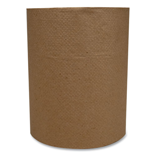 Morcon Tissue Morsoft Universal Roll Towels, 1-Ply, 8" X 600 Ft, Kraft, 12 Rolls/Carton
