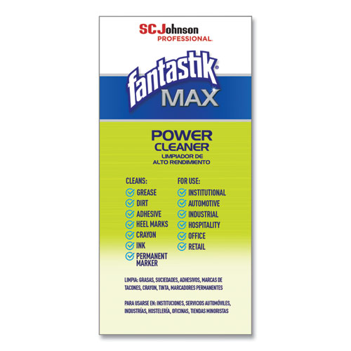 Image of Fantastik® Max Power Cleaner, Pleasant Scent, 32 Oz Spray Bottle