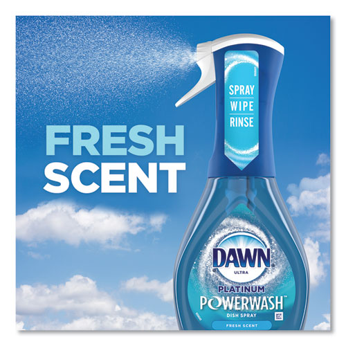 Image of Platinum Powerwash Dish Spray, Fresh, 16 oz Spray Bottle, 2/Pack, 3 Packs/Carton