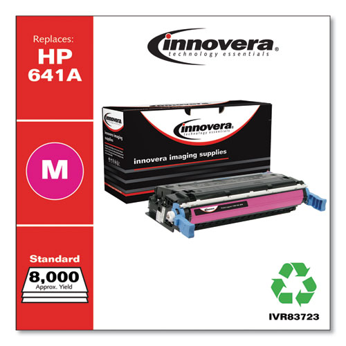 REMANUFACTURED MAGENTA TONER CARTRIDGE, REPLACEMENT FOR HP 641A (C9723A), 8,000 PAGE-YIELD