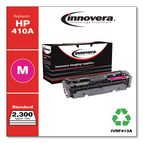 REMANUFACTURED MAGENTA TONER, REPLACEMENT FOR HP 410A (CF413A), 2,300 PAGE-YIELD