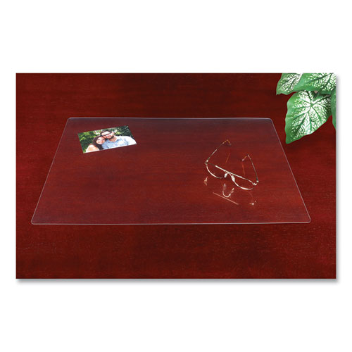 Artistic® Eco-Clear Desk Pad With Antimicrobial Protection, 19 X 24, Clear