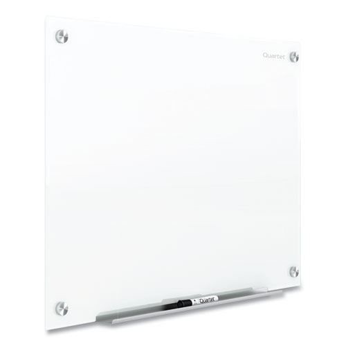 Brilliance Glass Dry-Erase Boards, 72 x 48, White Surface