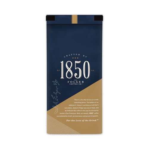 Image of 1850 Coffee, Lantern Glow, Light Roast, Ground, 12 Oz Bag, 6/Carton