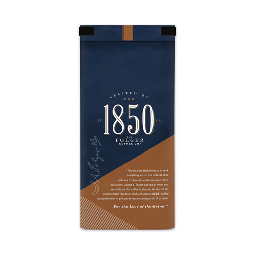 Image of 1850 Coffee, Pioneer Blend, Medium Roast, Ground, 12 Oz Bag