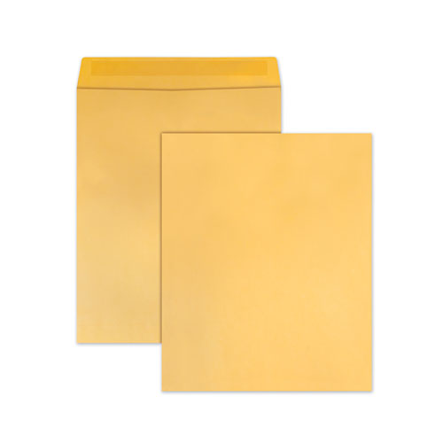 Jumbo Size Kraft Envelope, Cheese Blade Flap, Fold-Over Closure, 14 x 18, Brown Kraft, 25/Pack