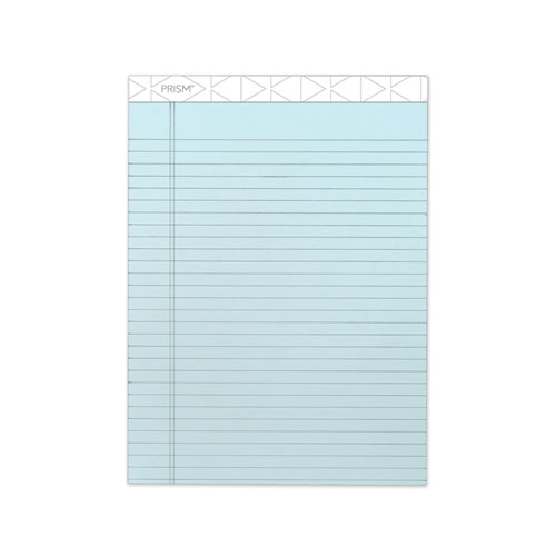 Prism + Colored Writing Pads, Wide/Legal Rule, 50 Pastel Blue 8.5 x 11.75  Sheets, 12/Pack - Office Stock USA