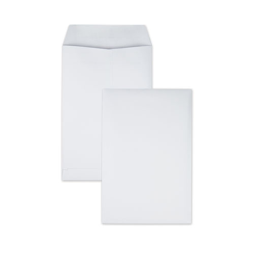 Quality Park™ Redi-Seal Catalog Envelope, #1, Cheese Blade Flap, Redi-Seal Adhesive Closure, 6 x 9, White, 100/Box
