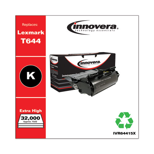 Image of Innovera® Remanufactured Black Ultra High-Yield Toner, Replacement For 64415Xa, 32,000 Page-Yield, Ships In 1-3 Business Days