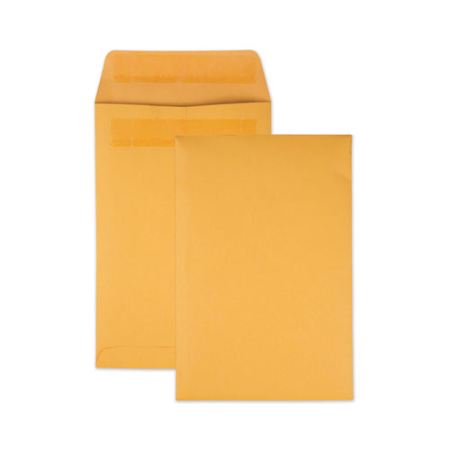 Redi-Seal Catalog Envelope, #1 3/4, Cheese Blade Flap, Redi-Seal Adhesive Closure, 6.5 x 9.5, Brown Kraft, 250/Box