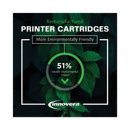 Remanufactured Cyan Toner Cartridge, Replacement for HP 126A (CE311A), 1,000 Page-Yield