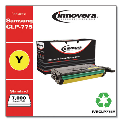 REMANUFACTURED YELLOW TONER, REPLACEMENT FOR SAMSUNG CLP-775 (CLT-Y609S), 7,000 PAGE-YIELD