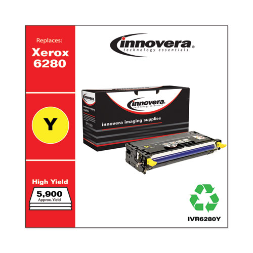 REMANUFACTURED YELLOW HIGH-YIELD TONER, REPLACEMENT FOR XEROX 106R01394, 5,900 PAGE-YIELD
