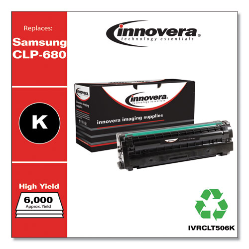 REMANUFACTURED BLACK HIGH-YIELD TONER, REPLACEMENT FOR SAMSUNG CLT-506 (CLT-K506L), 6,000 PAGE-YIELD