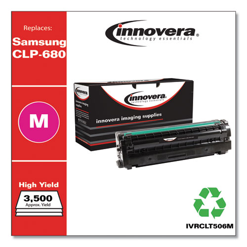 REMANUFACTURED MAGENTA HIGH-YIELD TONER, REPLACEMENT FOR SAMSUNG CLT-506 (CLT-M506L), 3,500 PAGE-YIELD