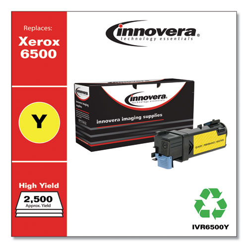 Remanufactured Yellow High-Yield Toner, Replacement for 106R01596, 2,500 Page-Yield, Ships in 1-3 Business Days