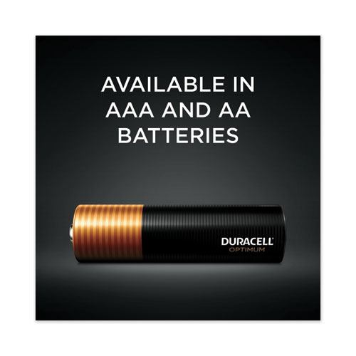 Optimum Alkaline AA Batteries, 8/Pack