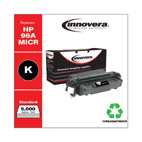 Remanufactured Black MICR Toner, Replacement for 96AM (C4096AM), 5,000 Page-Yield, Ships in 1-3 Business Days