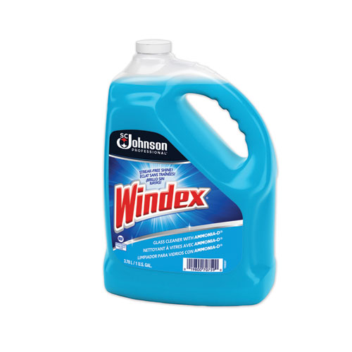Image of Glass Cleaner with Ammonia-D, 1 gal Bottle, 4/Carton