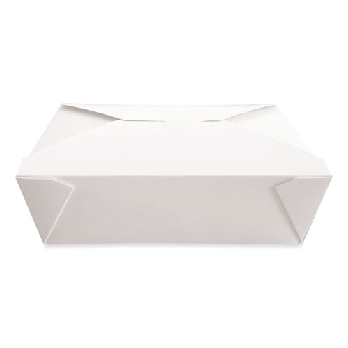 TAKEOUT CONTAINERS, 7.75 X 5.51 X 2.48, WHITE, 200/CARTON