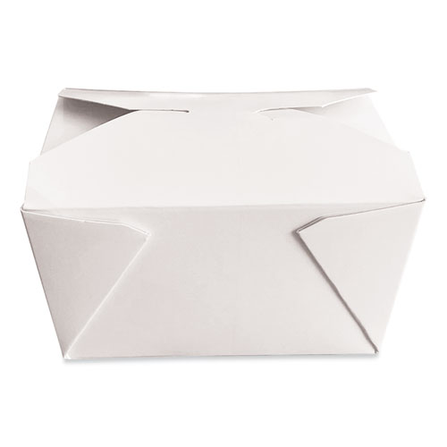 Dura Takeout Containers, 4.37 x 3.5 x 2.52, White, 450/Carton