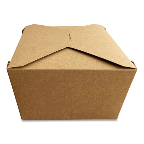 TAKEOUT CONTAINERS, 7.87 X 5.51 X 3.54, KRAFT, 160/CARTON