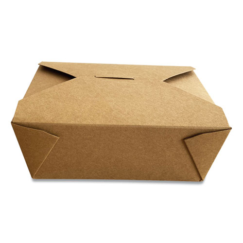 TAKEOUT CONTAINERS, 5.98 X 4.72 X 2.51, KRAFT, 300/CARTON