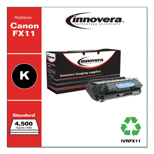 REMANUFACTURED BLACK TONER, REPLACEMENT FOR CANON FX11 (1153B001AA), 4,500 PAGE-YIELD