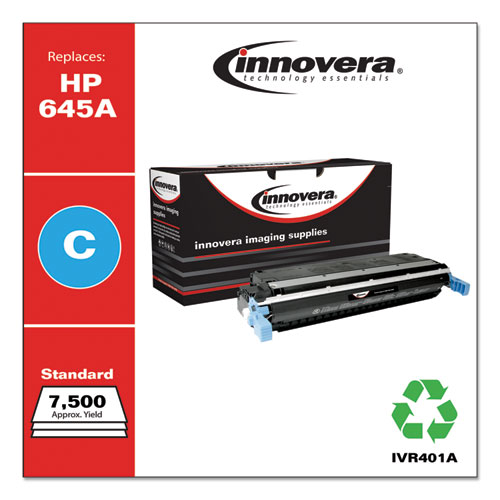REMANUFACTURED CYAN TONER, REPLACEMENT FOR HP 642A (CB401A), 7,500 PAGE-YIELD