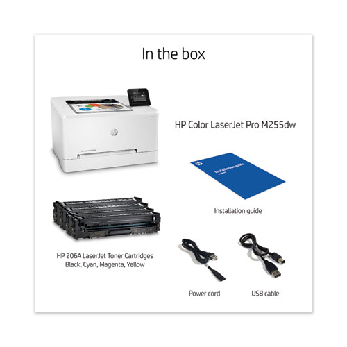 Image of Color LaserJet Pro M255dw Wireless Laser Printer