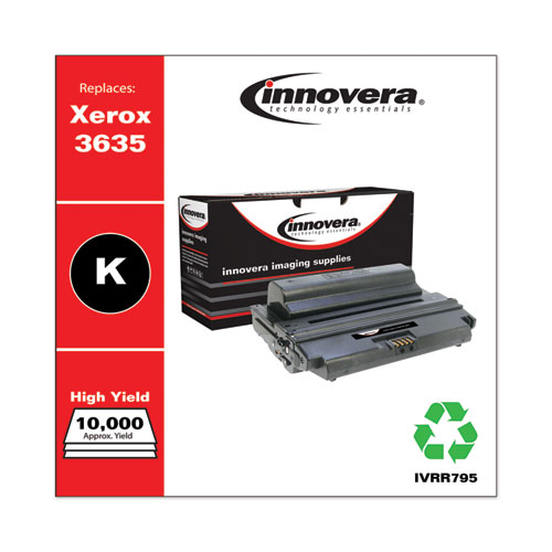 REMANUFACTURED BLACK HIGH-YIELD TONER, REPLACEMENT FOR XEROX 108R00795, 10,000 PAGE-YIELD