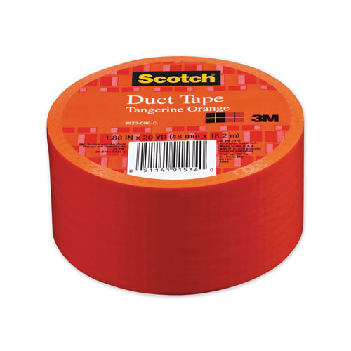 Scotch® Duct Tape, 1.88" X 20 Yds, Tangerine Orange