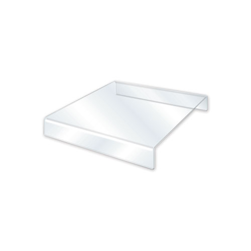 Food Deliver Riser, 10 x 10 x 2.5, Clear