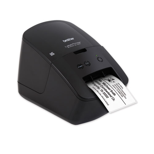 Image of QL-600 Economic Desktop Label Printer, 44 Labels/min Print Speed, 5.1 x 8.8 x 6.1